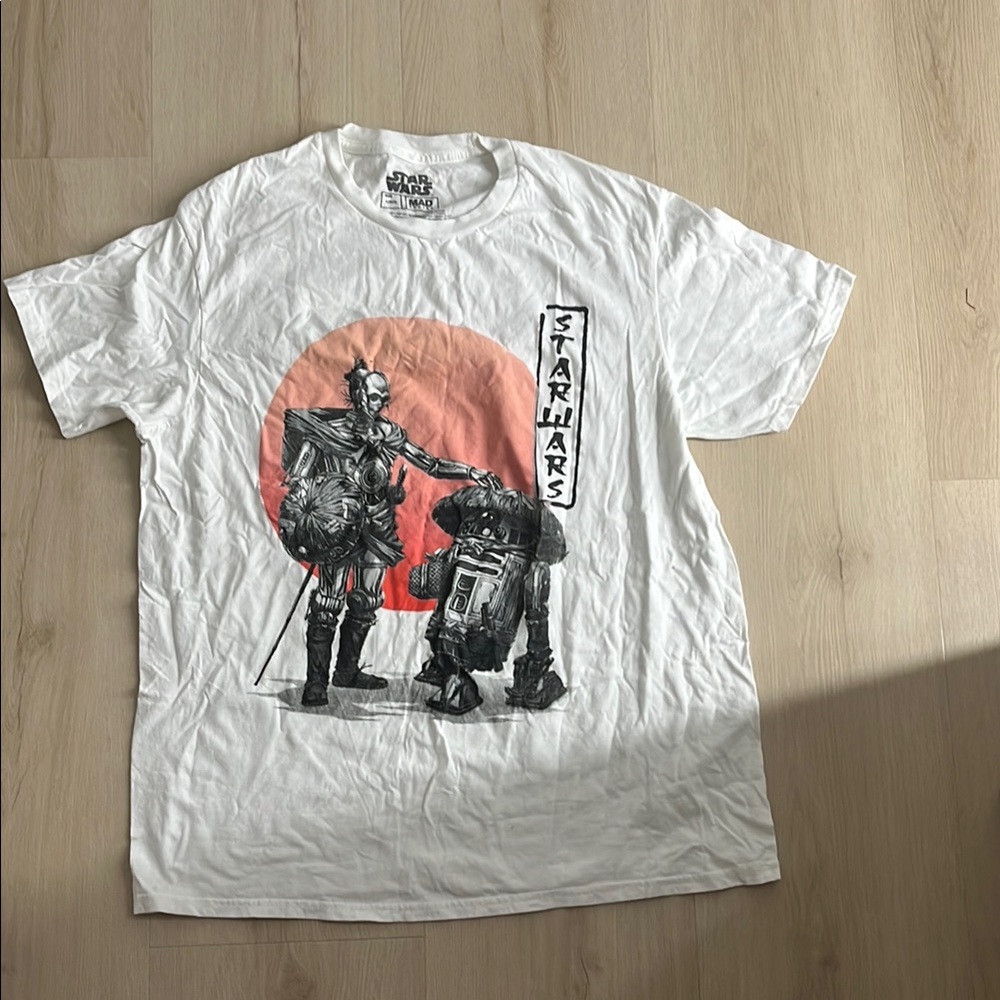 Star Wars White Graphic T-Shirt